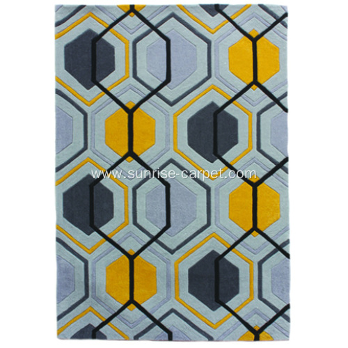 Acrylic Polyester Hand Tufted Carpet Rug